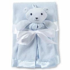 Starting Out shop 20 Best Pirce 💯 Starting Out Baby Boys Satin Trim Blanket & Buddy Blue 😉