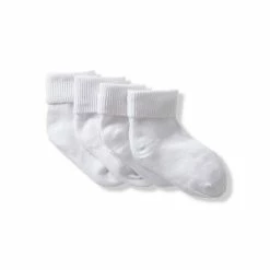 Hot Sale ⭐ Starting Out 4-Pack Single Cuffed 🧦 Socks Pink/white/grey 🌟 -Starting Out shop unnamed file 119