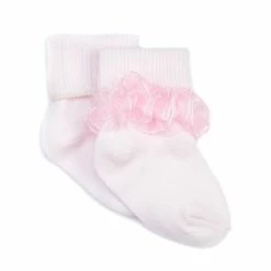Best reviews of ❤️ Starting Out Infant Tutu-Trim Anklet 🧦 Socks 2-Pack Pink/white 😍