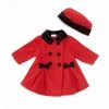 Discount 👍 Starting Out Baby 👧 Girls 3-24 Months Bow Front Double Breasted 🧥 Coat & Hat Set Red 🧨 -Starting Out shop unnamed file 14