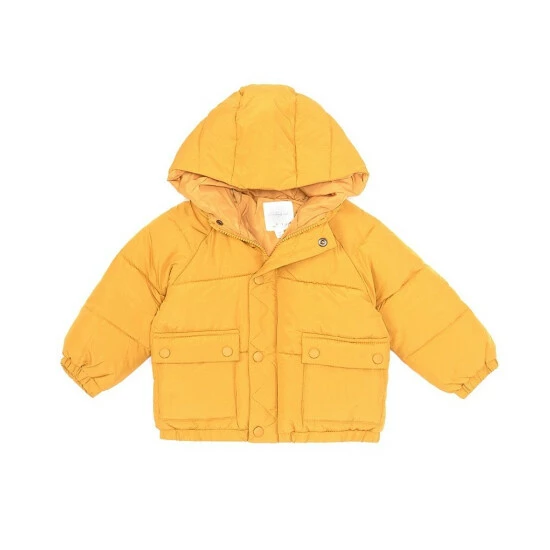 Budget π Starting Out Baby Boys 12-24 Months Quilted Hooded Puffer π§₯ Coat Yellow π 3 Budget π Starting Out Baby Boys 12-24 Months Quilted Hooded Puffer π§₯ Coat Yellow π