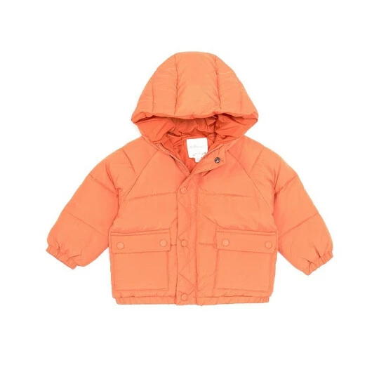 Budget π Starting Out Baby Boys 12-24 Months Quilted Hooded Puffer π§₯ Coat Yellow π 6 Budget π Starting Out Baby Boys 12-24 Months Quilted Hooded Puffer π§₯ Coat Yellow π - Image 4