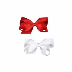 Best Sale ⌛ Starting Out 2-Pack Mini Bows Red/navy 💯 -Starting Out shop unnamed file 171