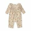 Best reviews of 🤩 Starting Out Baby 👧 Girls Newborn-24 Months Printed Ruffle Long Sleeve Coverall Peach ❤️