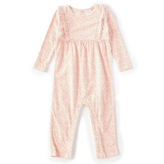 New π― Starting Out Baby π§ Girls 12-24 Months Floral Print Long Sleeve Ruffle Coverall Pink π 3 New π― Starting Out Baby π§ Girls 12-24 Months Floral Print Long Sleeve Ruffle Coverall Pink π