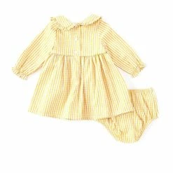 Hot Sale β Starting Out Baby π§ Girls 3-24 Months Long Sleeve Peter Pan Collar Check Print Woven π Dress Gold π€© 5 Hot Sale β Starting Out Baby π§ Girls 3-24 Months Long Sleeve Peter Pan Collar Check Print Woven π Dress Gold π€© -Starting Out shop unnamed file 212