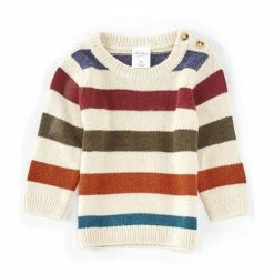 Budget 👏 Starting Out Baby Boys 3-24 Months Striped Pullover 👏