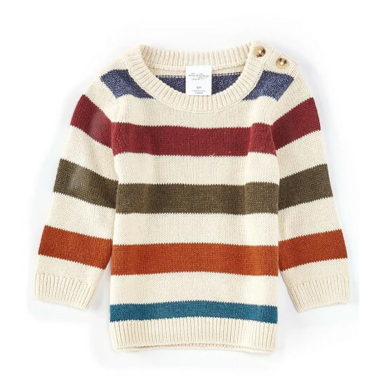 Budget π Starting Out Baby Boys 3-24 Months Striped Pullover π 3 Budget π Starting Out Baby Boys 3-24 Months Striped Pullover π