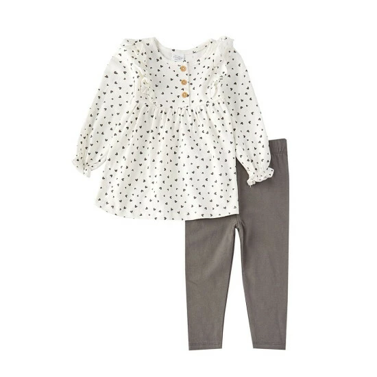 Wholesale π₯ Starting Out Baby π§ Girls 12-24 Months Mini Heart Pant Set White π 3 Wholesale π₯ Starting Out Baby π§ Girls 12-24 Months Mini Heart Pant Set White π