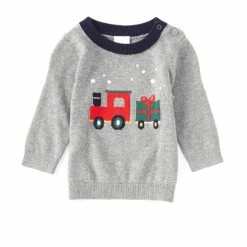 Best reviews of 😍 Starting Out Baby Boys 3-9 Months Present Train Pullover Grey 🧨