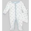Buy 🎉 Starting Out Baby Boys Preemie-9 Months Long-Sleeve Elephant Footed Coverall & Knotted Hat Set White/blue ❤️ -Starting Out shop unnamed file 259