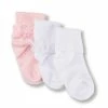 Cheapest 🤩 Starting Out Baby 👧 Girls 3-Pack Tutu Cuffed 🧦 Socks White 🌟
