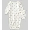 Best Pirce ✨ Starting Out Baby Newborn-6 Months Long-Sleeve Bear Gown Ivory 🥰