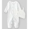 New 😉 Starting Out Baby Boys Preemie-9 Months Star Print Footed Coverall White ❤️ -Starting Out shop unnamed file 291