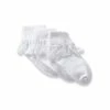 Best deal 🧨 Starting Out 3-Pack Lace Trimmed 🧦 Socks White 👏 -Starting Out shop unnamed file 302