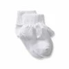 Best Pirce ❤️ Starting Out 2-Pack Rumba Ruffle 🧦 Socks White 😀 -Starting Out shop unnamed file 314