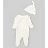 Best deal 🎁 Starting Out Baby 👧 Girls Preemie-9 Months Long-Sleeve Rose Footed Coverall & Knotted Hat Set White 🔥 -Starting Out shop unnamed file 317