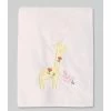 Deals ✔️ Starting Out Pink Floral Giraffe Blanket Light Pink 👍 -Starting Out shop unnamed file 322
