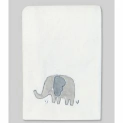 Discount 💯 Starting Out Ivory Elephant Applique Baby Blanket 🧨