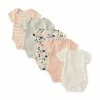 Budget 🤩 Starting Out Baby Girl Newborn-9 Months Multi 5-Pack Bodysuit Pink Multi ⌛ -Starting Out shop unnamed file 342