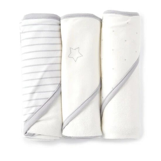Cheap βοΈ Starting Out Baby Star 3-Pack Hooded Towels White/grey π 3 Cheap βοΈ Starting Out Baby Star 3-Pack Hooded Towels White/grey π
