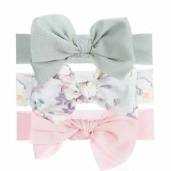 Top 10 🌟 Starting Out Baby 👧 Girls Headwrap Bow 3-Pack Set Pink/white/sage 👏