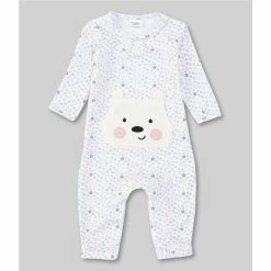 Flash Sale 🎁 Starting Out Baby 👧 Girls Preemie-6 Months Long-Sleeve Bear Coverall Floral 🔥