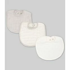 Best deal ✔️ Starting Out Baby Star 3-Pack Bibs Grey ⌛