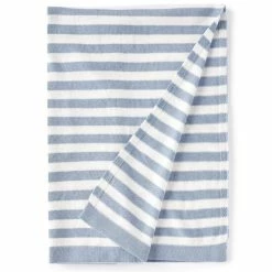 Deals 👏 Starting Out Baby Boys Stripe Blanket Blue 👏