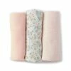 Cheapest 🎁 Starting Out Baby 👧 Girls Floral 3-Pack Swaddle Blankets Pink 🔔 -Starting Out shop unnamed file 400