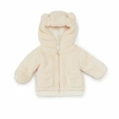 Budget 😀 Starting Out Baby 3-24 Months Bear Hood 🧥 Coat Ivory 🤩 -Starting Out shop unnamed file 41
