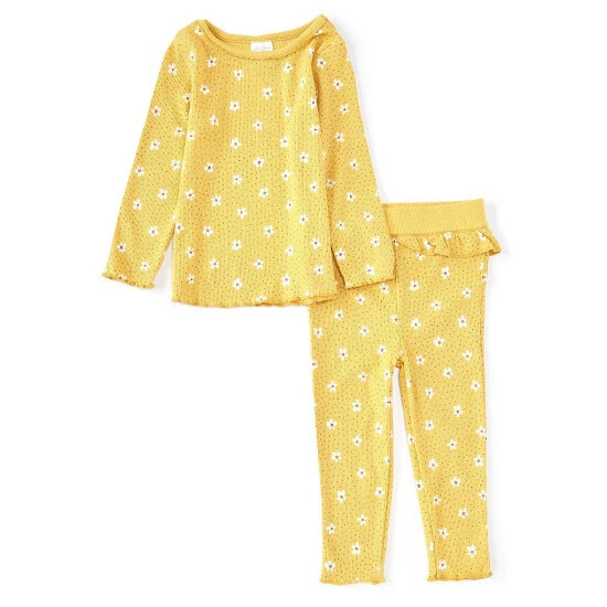 Buy π Starting Out Baby π§ Girls 12-24 Months Daisy Print Long Sleeve Tee & Pant 2-Piece Set Yellow β 3 Buy π Starting Out Baby π§ Girls 12-24 Months Daisy Print Long Sleeve Tee & Pant 2-Piece Set Yellow β