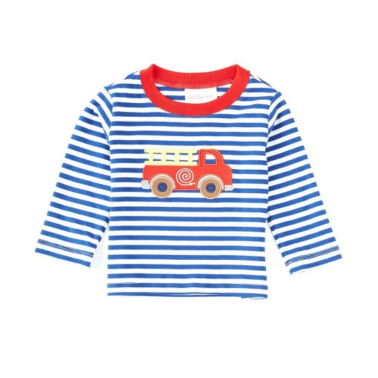 Cheap π Starting Out Baby Boy 12-24 Months Stripe Long Sleeve Firetruck Applique Tee Blue Stripe π 3 Cheap π Starting Out Baby Boy 12-24 Months Stripe Long Sleeve Firetruck Applique Tee Blue Stripe π