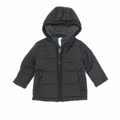 Top 10 ❤️ Starting Out Baby 12-24 Months Quilted Puffer Front Zip Hooded 🧥 Coat Black 🔔
