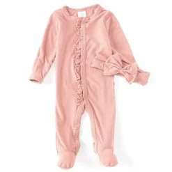 Budget 👏 Starting Out Baby 👧 Girls Newborn-9 Months Footed Coverall Bruschetta ⭐ -Starting Out shop unnamed file 53