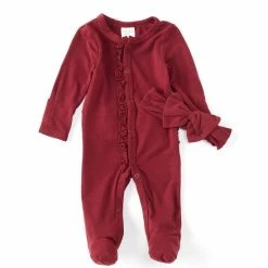 Budget 👏 Starting Out Baby 👧 Girls Newborn-9 Months Footed Coverall Bruschetta ⭐ -Starting Out shop unnamed file 58