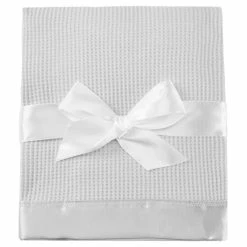 Budget 🧨 Starting Out Baby Satin-Trim Blanket White ⭐ -Starting Out shop unnamed file 7
