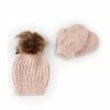 Outlet 🌟 Treasures By Starting Out Baby 👧 Girls Poms Beanie & Gloves Set Ivory 🔔 -Starting Out shop unnamed file 70
