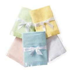 Budget 🧨 Starting Out Baby Satin-Trim Blanket White ⭐ -Starting Out shop unnamed file 8