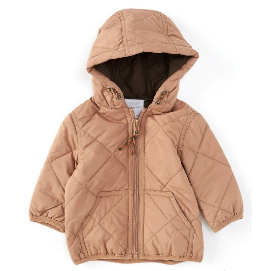 Best deal π Starting Out Baby 3-9 Months Light Quilted Puffer Front Zip Hooded π§₯ Coat Blue π 4 Best deal π Starting Out Baby 3-9 Months Light Quilted Puffer Front Zip Hooded π§₯ Coat Blue π - Image 2